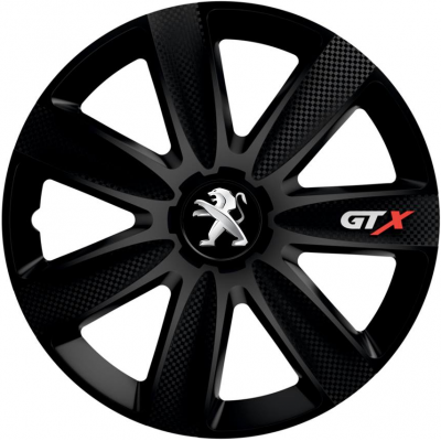KRYTY KOLIES PRE PEUGEOT 16" GTX black 4ks